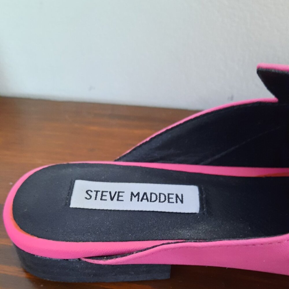 Steve Madden Kandi Pink Mules Size 6 - Picture 4 of 7